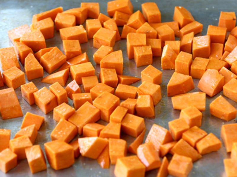 Diced Sweet Potatoes EFM Frozen