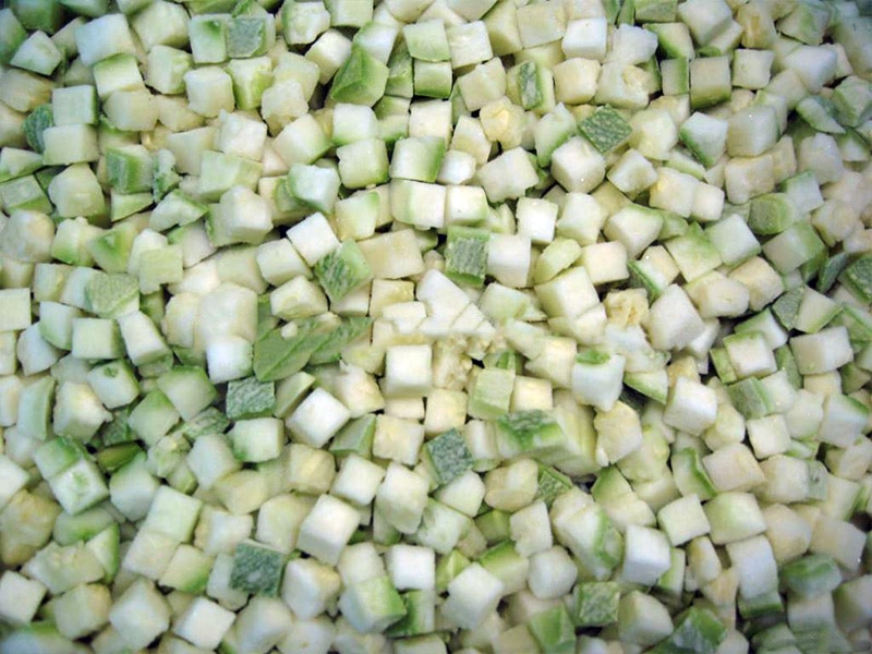 Diced Zucchini